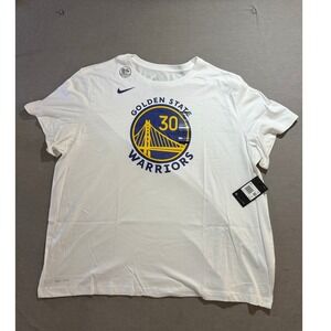 Nike NBA Golden State Warriors Curry‎ #30 Dri Fit Tee T Shirt Mens 3XL NWT
